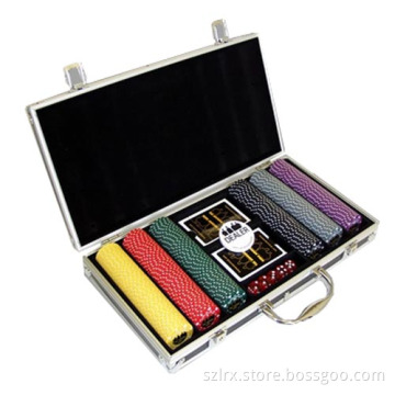 300PCS Poker Chip Set